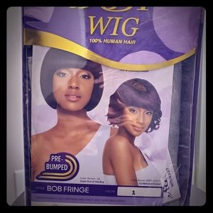 Human hair bob wig